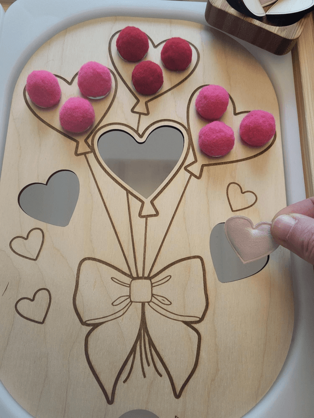 Les ballons coeur