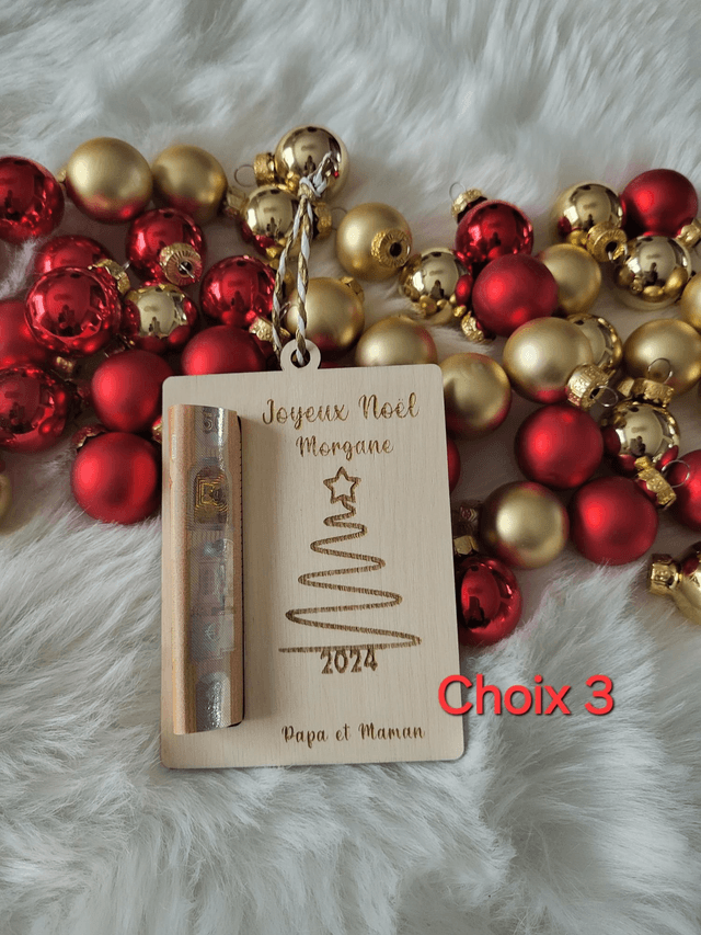 Carte cadeaux pour billet 