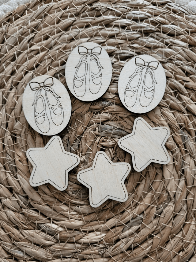 6 jetons ballerina