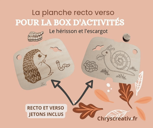 La box d'activités personnalisée seule