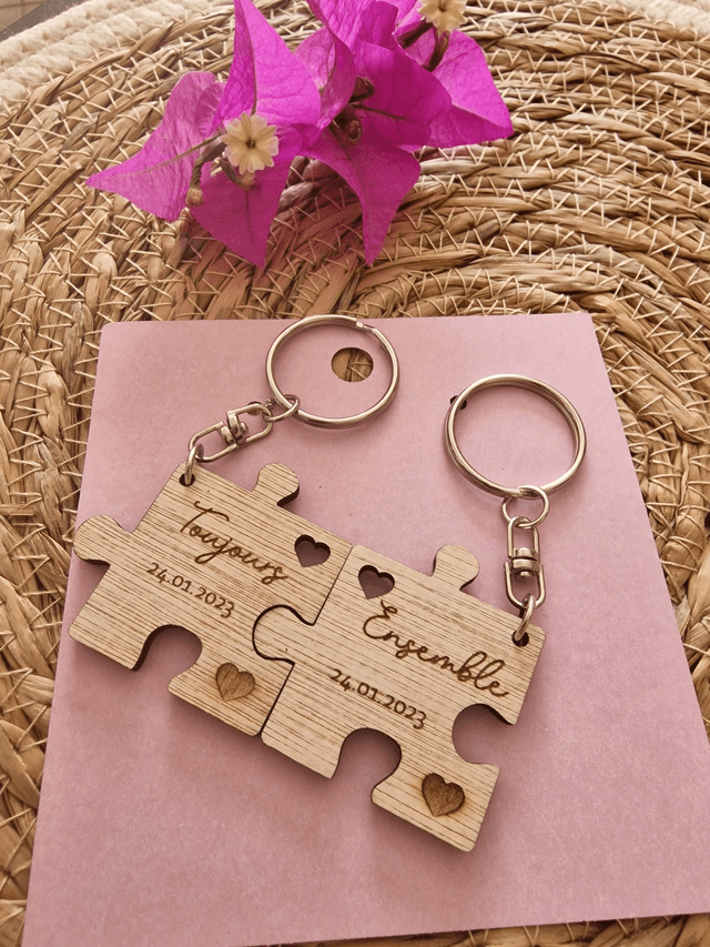 Porte-clés puzzle