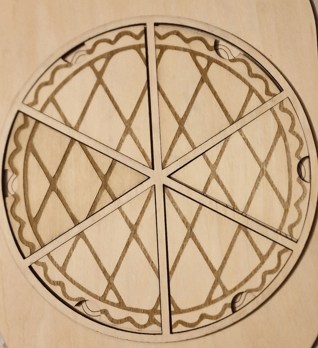 Galette des rois  à remplir 4 ou 6 parts