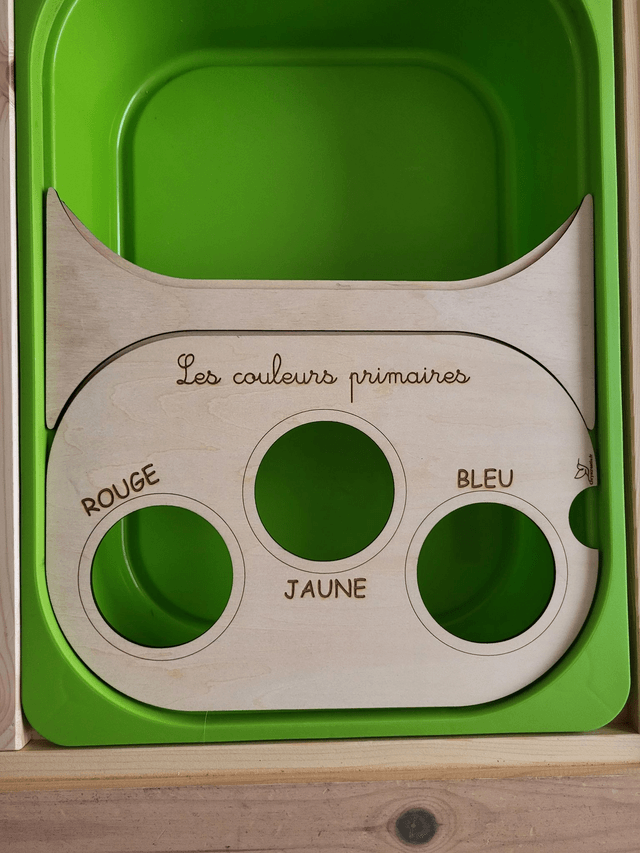Les couleurs primaires pour les tout-petits