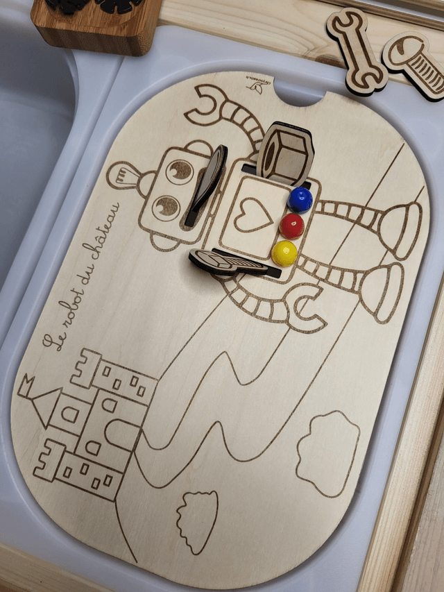 Le robot du château 