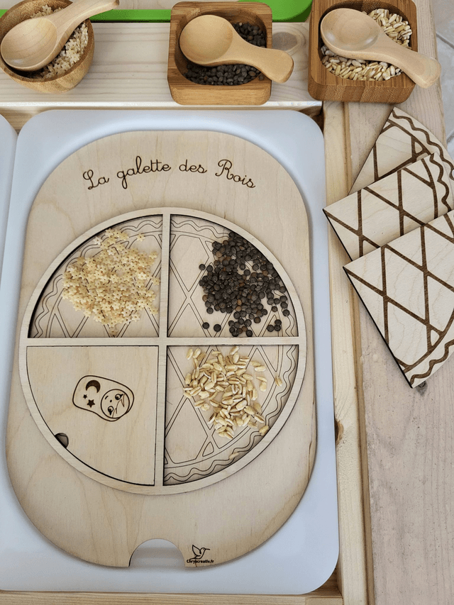 Galette des rois  à remplir 4 ou 6 parts