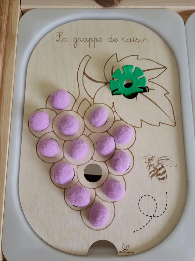 La grappe de raisin