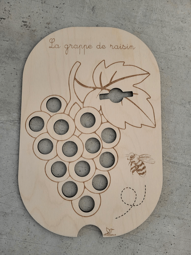 La grappe de raisin