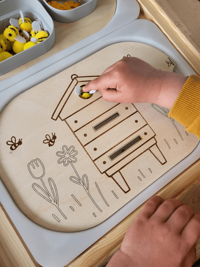 La ruche des abeilles