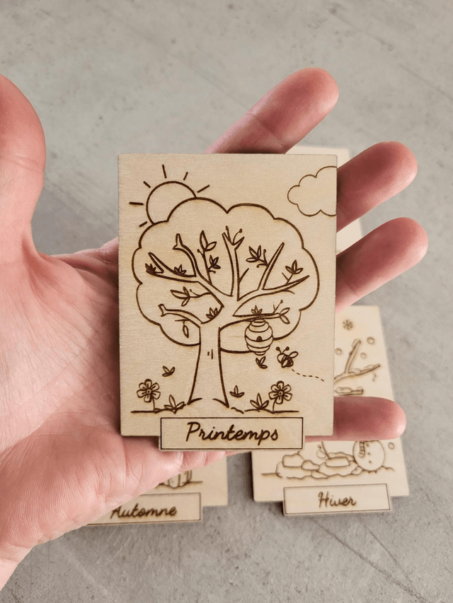 Cartes les 4 saisons