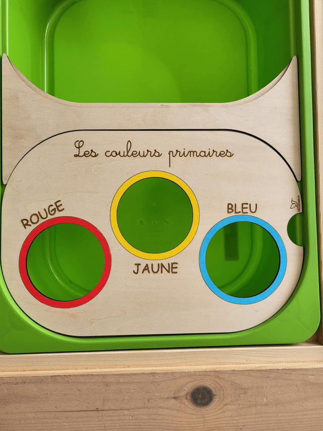 Les couleurs primaires pour les tout-petits