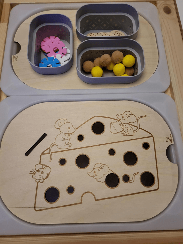 Les souris et le gruyère 