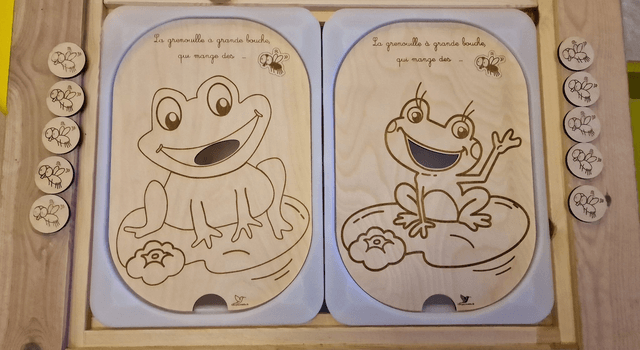 La grenouille fille ou garçon 