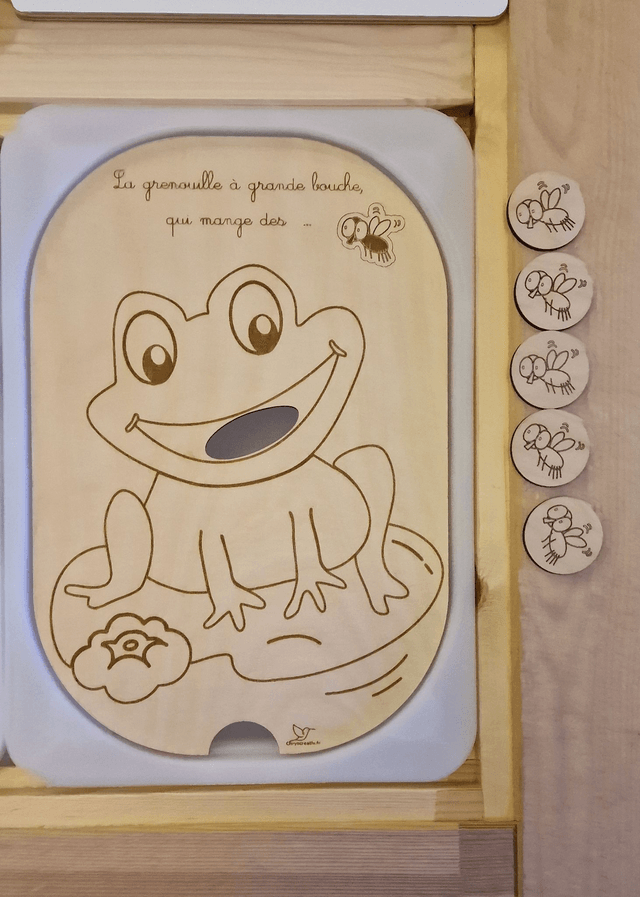 La grenouille fille ou garçon 