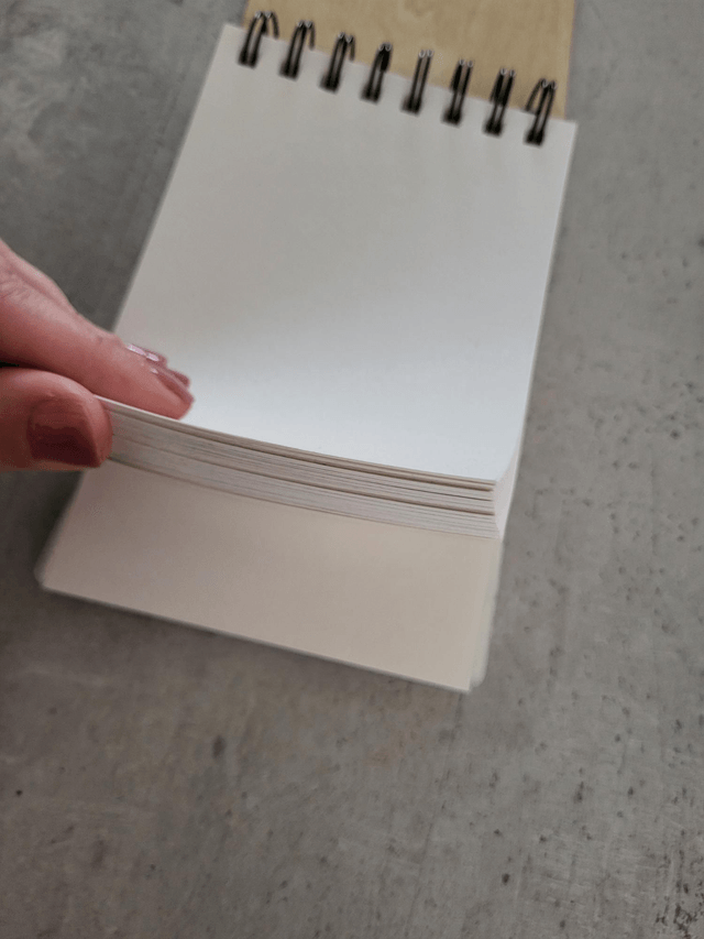 Carnet bloc à dessin personnalisé