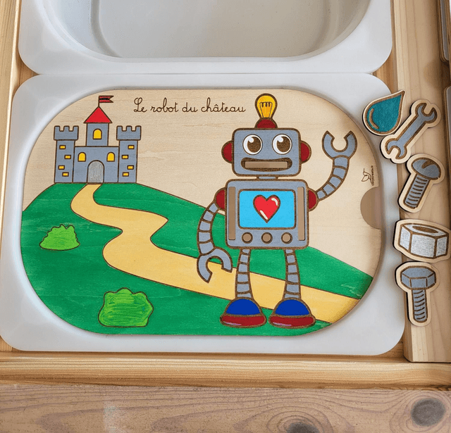 Le robot du château 