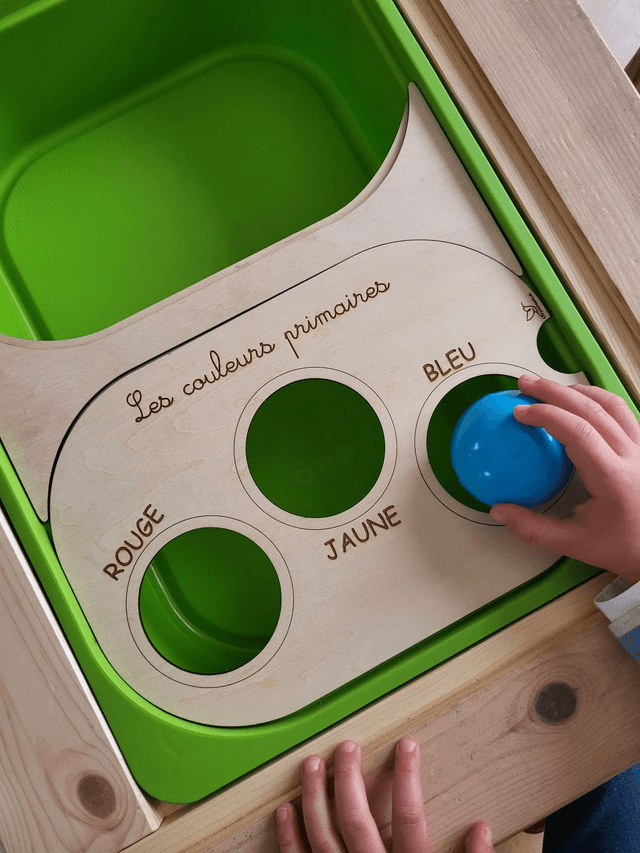 Les couleurs primaires pour les tout-petits