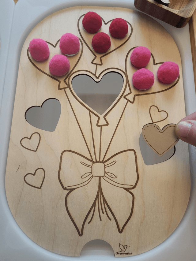 Les ballons coeur