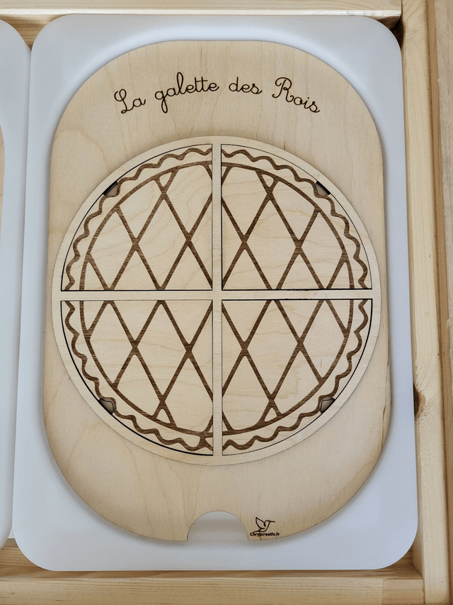 Galette des rois  à remplir 4 ou 6 parts