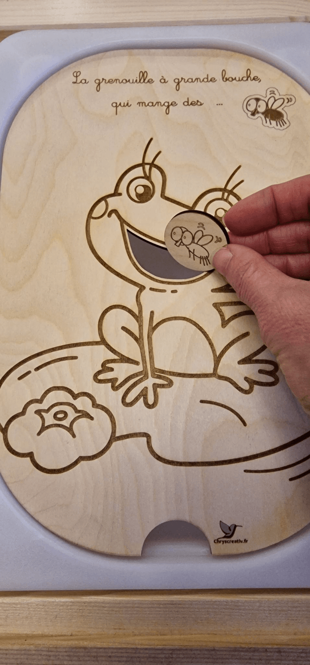 La grenouille fille ou garçon 