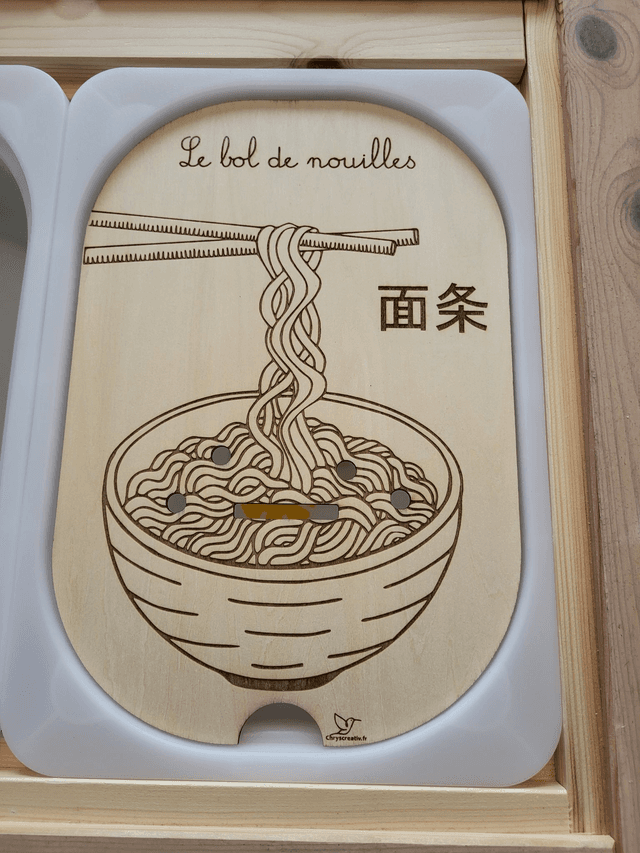 Le bol de nouilles