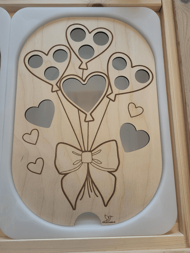 Les ballons coeur